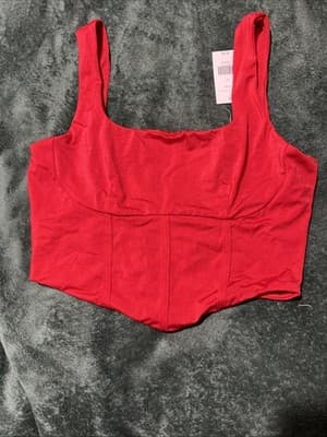 Willow Root Women's Tank Red Color Size M New with Tags - Thumbnail 4