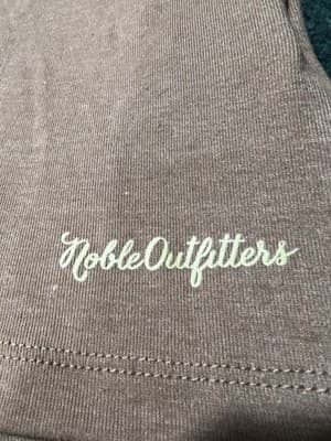 Noble Outfitters Women's Short Sleeve T-Shirt Color: Brown, Size L, Large. - Thumbnail 5