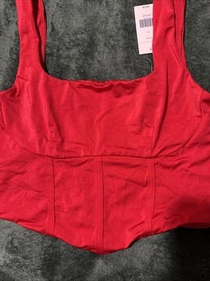 Willow Root Women's Tank Red Color Size M New with Tags - Thumbnail 5