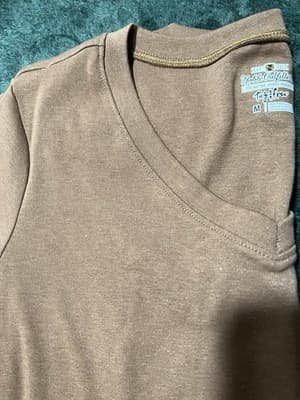 Noble Outfitters Women's Short Sleeve T-Shirt Color: Brown, Size L, Large. - Thumbnail 9