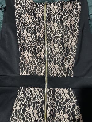 Melrose Social Women’s Black Dress Size L Sleeveless Size 16 New - Thumbnail 4
