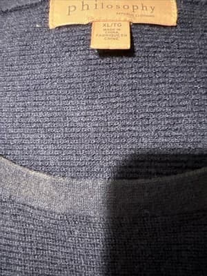 Philosophy Republic Women's Pullover Sweater Size XL - Thumbnail 3
