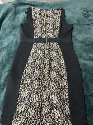 Melrose Social Women’s Black Dress Size L Sleeveless Size 16 New - Thumbnail 3