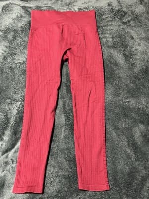 Ziya Active Burgundy Leggings Pants Size Large New Without Tags - Thumbnail 6