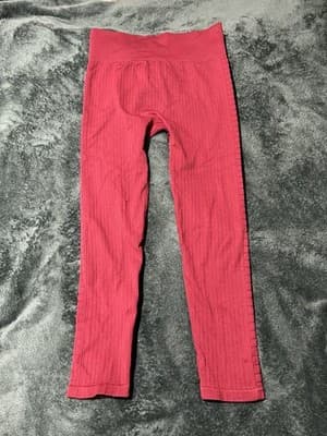 Ziya Active Burgundy Leggings Pants Size Large New Without Tags - Thumbnail 4