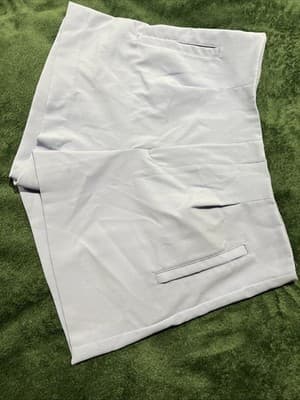 A New Day Women's High Rise Utility Stretch Shorts, Lavender, Size 14 - Thumbnail 2