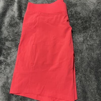 Kyodan Women's Medium Floral Print Athletic Workout Shorts Elastic Waist - Thumbnail 8