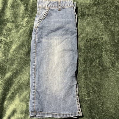 American Rag Jean Skirt Wrap Blue Denim Size 3 Medium Wash Women's Juniors - Thumbnail 6
