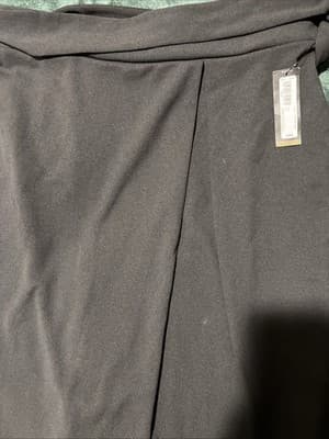 Worthington Women's Black Skirt Size 14 New with Tags NWT - Thumbnail 2