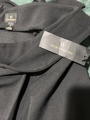 Worthington Women's Black Skirt Size 14 New with Tags NWT - Thumbnail 5