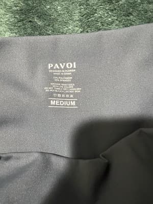PAVOI Women's Medium Leggings with Pockets High Waisted Tummy Control - Thumbnail 11