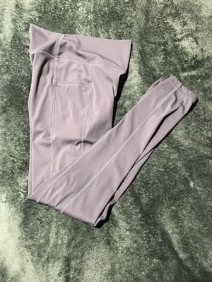 PAVOI Women's Medium Leggings with Pockets High Waisted Tummy Control - Thumbnail 5