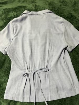 Premier International Women's Top Size Large Lilac Purple Short Sleeve - Thumbnail 9