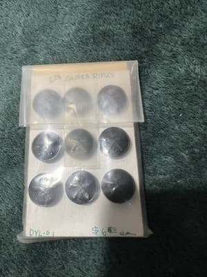 Collection of Ten Buttons for The 6th Gurkha Rifles. No Backs. See Photos & Desc