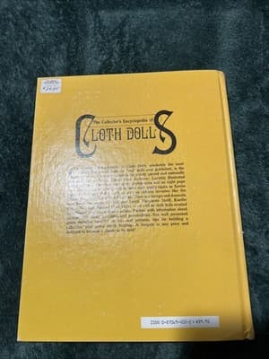 The Collector’s Encyclopedia Of Cloth Dolls-Johana Gast Anderton 1984 HC-SIGNED - Thumbnail 2