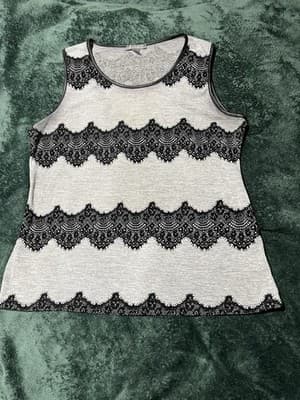 Roz & Ali Women's Sleeveless Tank Top Blouse Size XL - Thumbnail 13