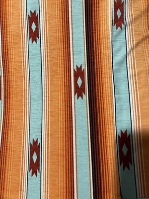 Lucky Blessed Kimono Size Medium Women's Multicolor Striped Print Short Sleeve - Thumbnail 12