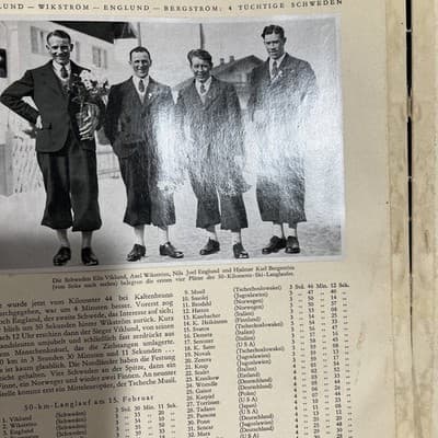 This is a 1936 Olympic Games publication, Volume 1, for the Winter Games preview - Thumbnail 4