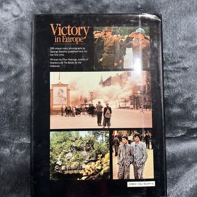 Victory in Europe by Max Hastings Hardcover 1985 Little, Brown WWII Dust Jacket - Thumbnail 2