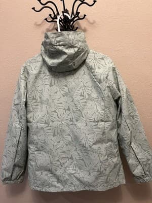 Explore Jacket Medium Size, Color: Teal DWR Travel Windbreaker UPF 50 Vented. - Thumbnail 7