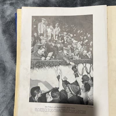 This is a 1936 Olympic Games publication, Volume 1, for the Winter Games preview - Thumbnail 3