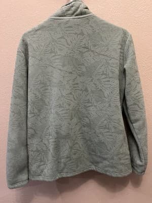 Columbia Women’s Benton Springs Green Fleece Full Zip Up Jacket Size M - Thumbnail 5