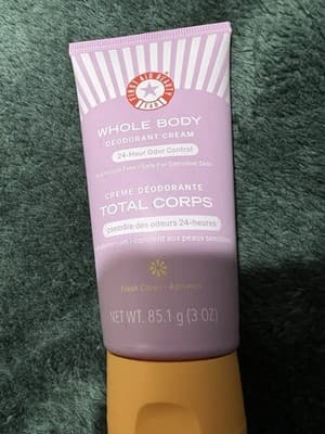 First Aid Beauty Whole Body Deodorant Cream up to 24 Hrs of Odor Control (3 oz)