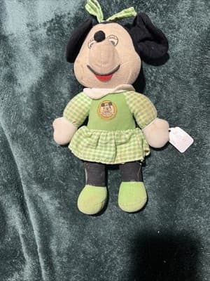 Vintage Knickerbocker Minnie Mouse Plush Toy From The 1970s. 9" - Thumbnail 7