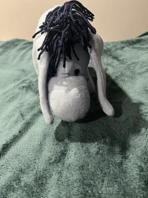 A Plush Toy of The Disney Character Eeyore Made In China. Disney Store - Thumbnail 3
