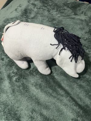 A Plush Toy of The Disney Character Eeyore Made In China. Disney Store - Thumbnail 2
