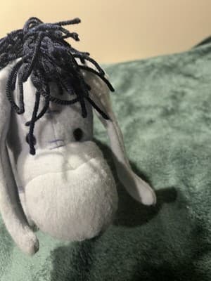 A Plush Toy of The Disney Character Eeyore Made In China. Disney Store - Thumbnail 6