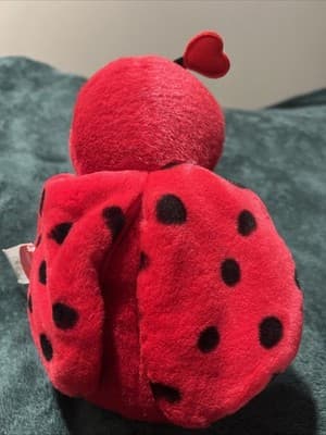 Bugsly The Ladybug Is Representative of Russ Berrie's Plush Toy Stuffed Animal - Thumbnail 3
