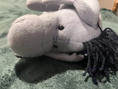 A Plush Toy of The Disney Character Eeyore Made In China. Disney Store - Thumbnail 5