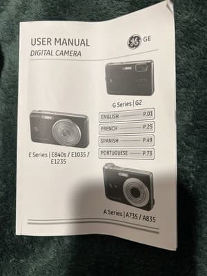 This Is A GE A735 7.0 Megapixel Compact Digital Camera. Untested - Thumbnail 7