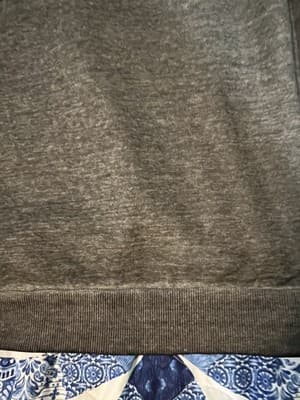 T by Alexander Wang Mens Zip Hoodie Size Medium Gray - Thumbnail 3
