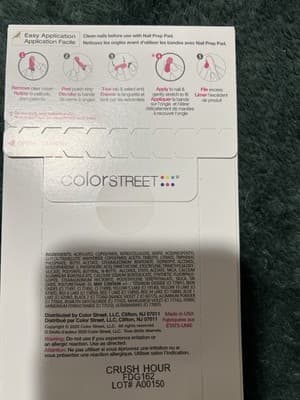 Color Street Nail Polish Strips, Rule Of Plum, Purple, New In Box, READ!!! - Thumbnail 5