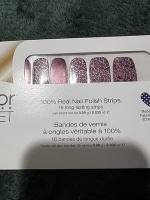 Color Street Nail Polish Strips, Rule Of Plum, Purple, New In Box, READ!!! - Thumbnail 3