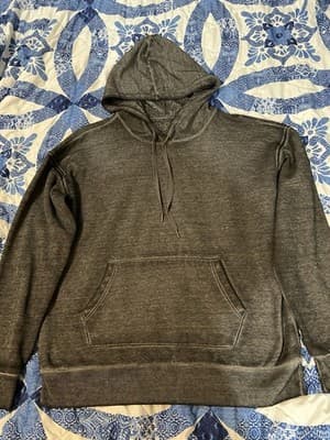 T by Alexander Wang Mens Zip Hoodie Size Medium Gray