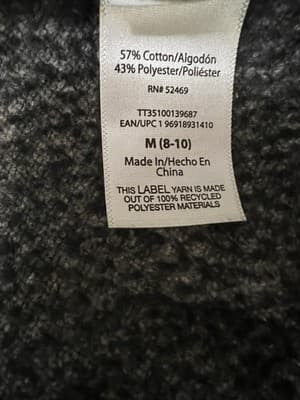 T by Alexander Wang Mens Zip Hoodie Size Medium Gray - Thumbnail 5