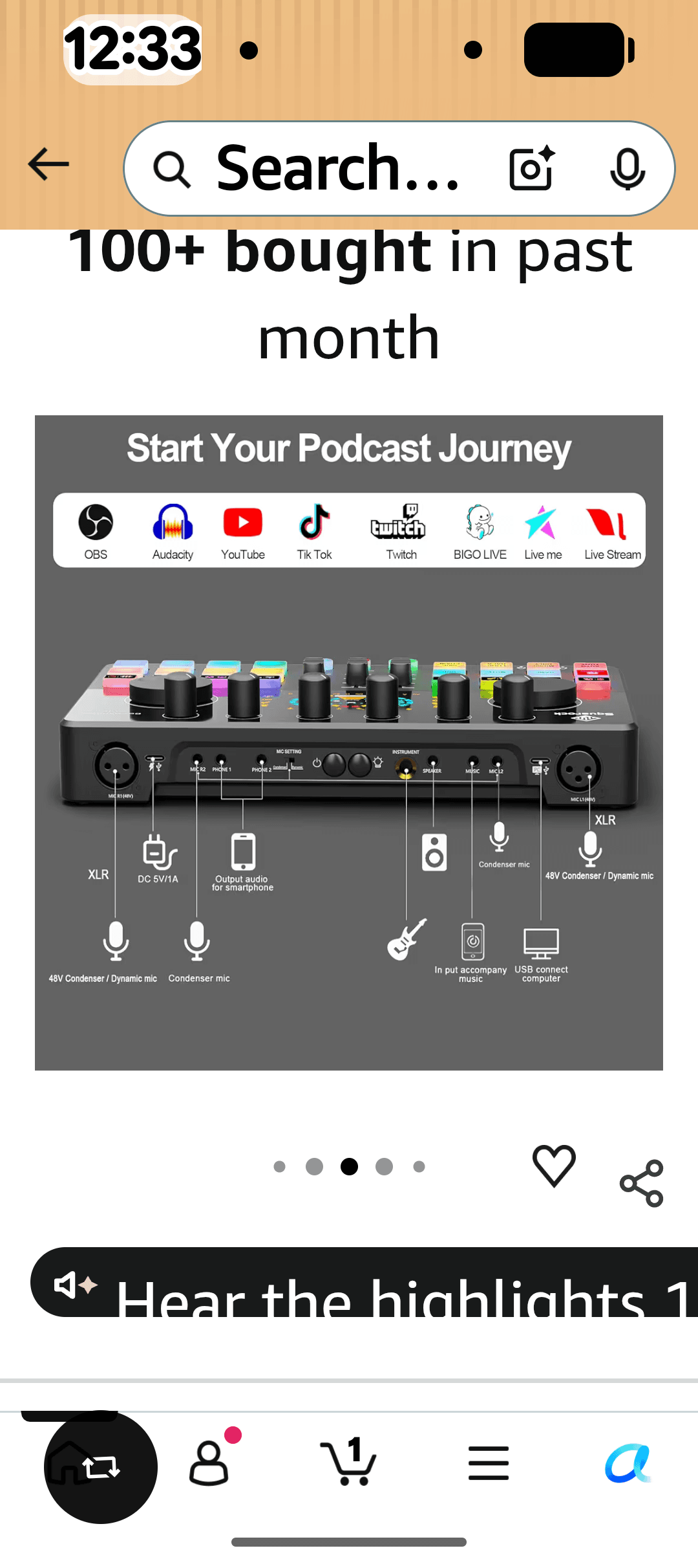 Podcast Equipment Bundle for 4 - Thumbnail 4