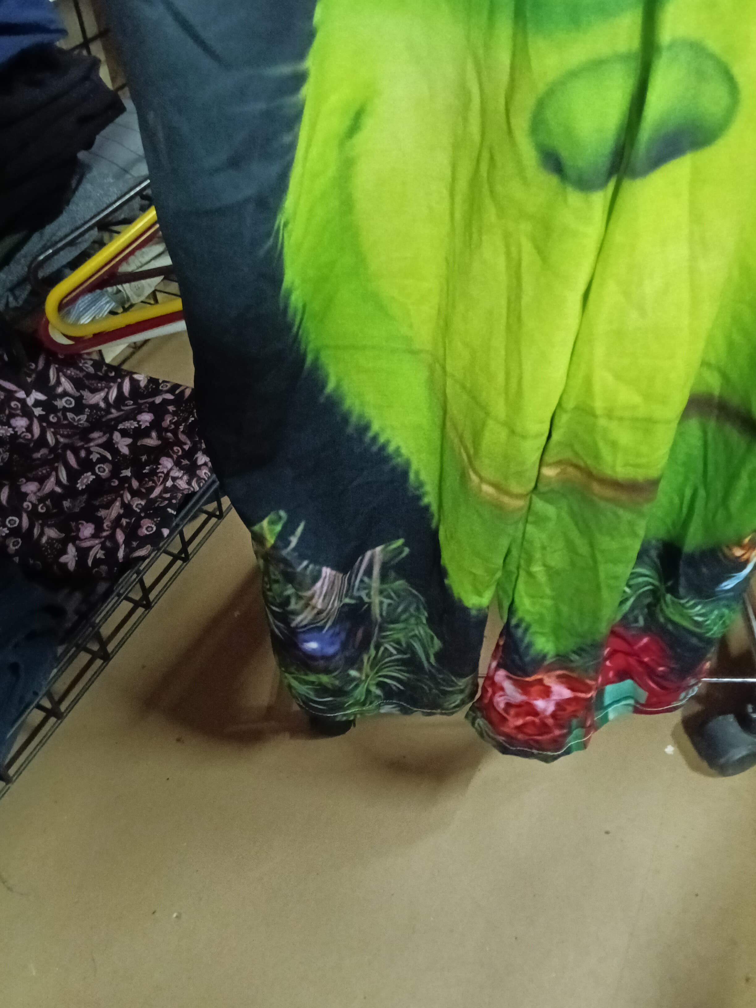 Grinch Christmas Overalls with Pockets - Thumbnail 5