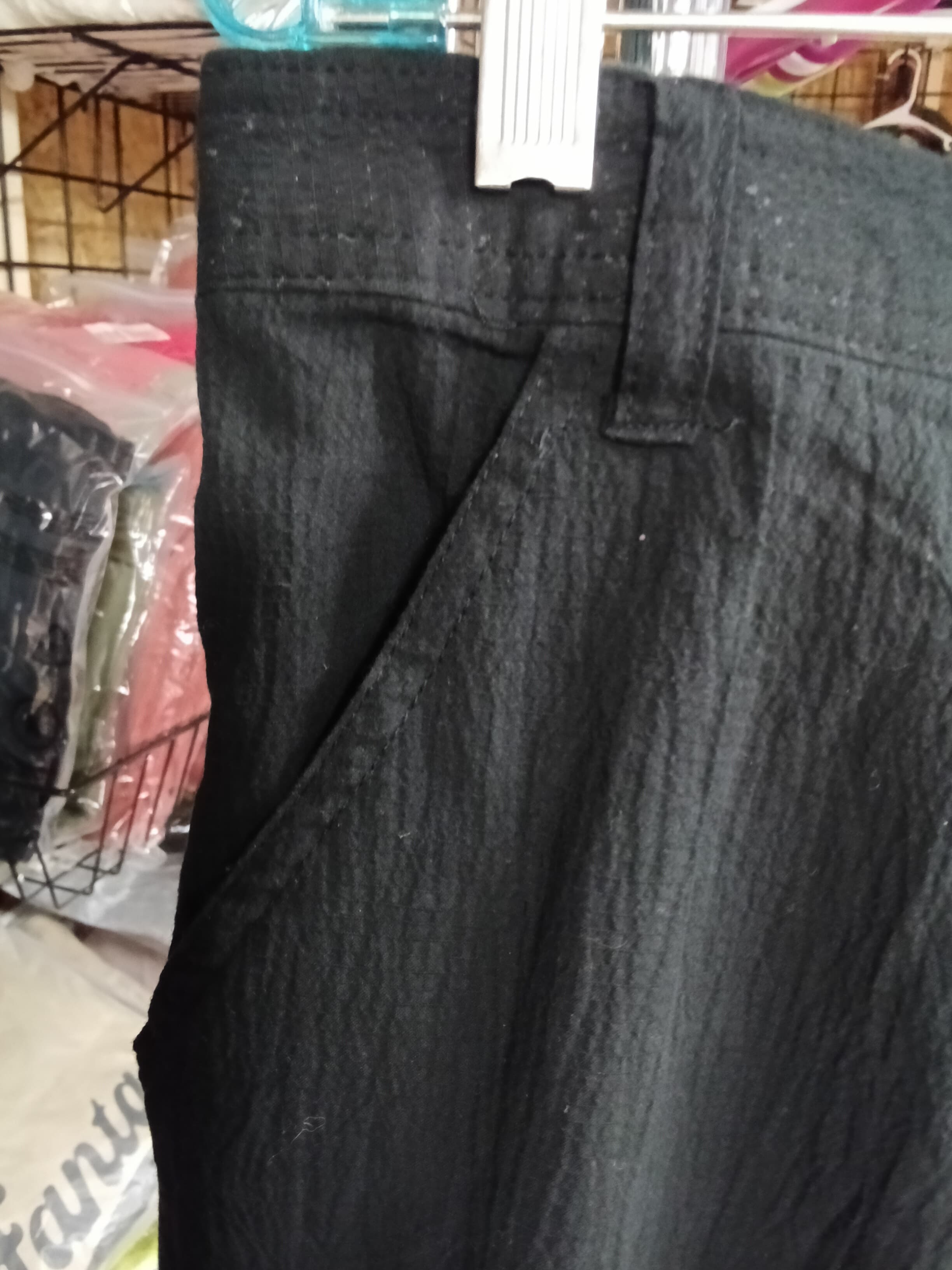 White Stag Black Cargo Pants with Pockets - Thumbnail 2