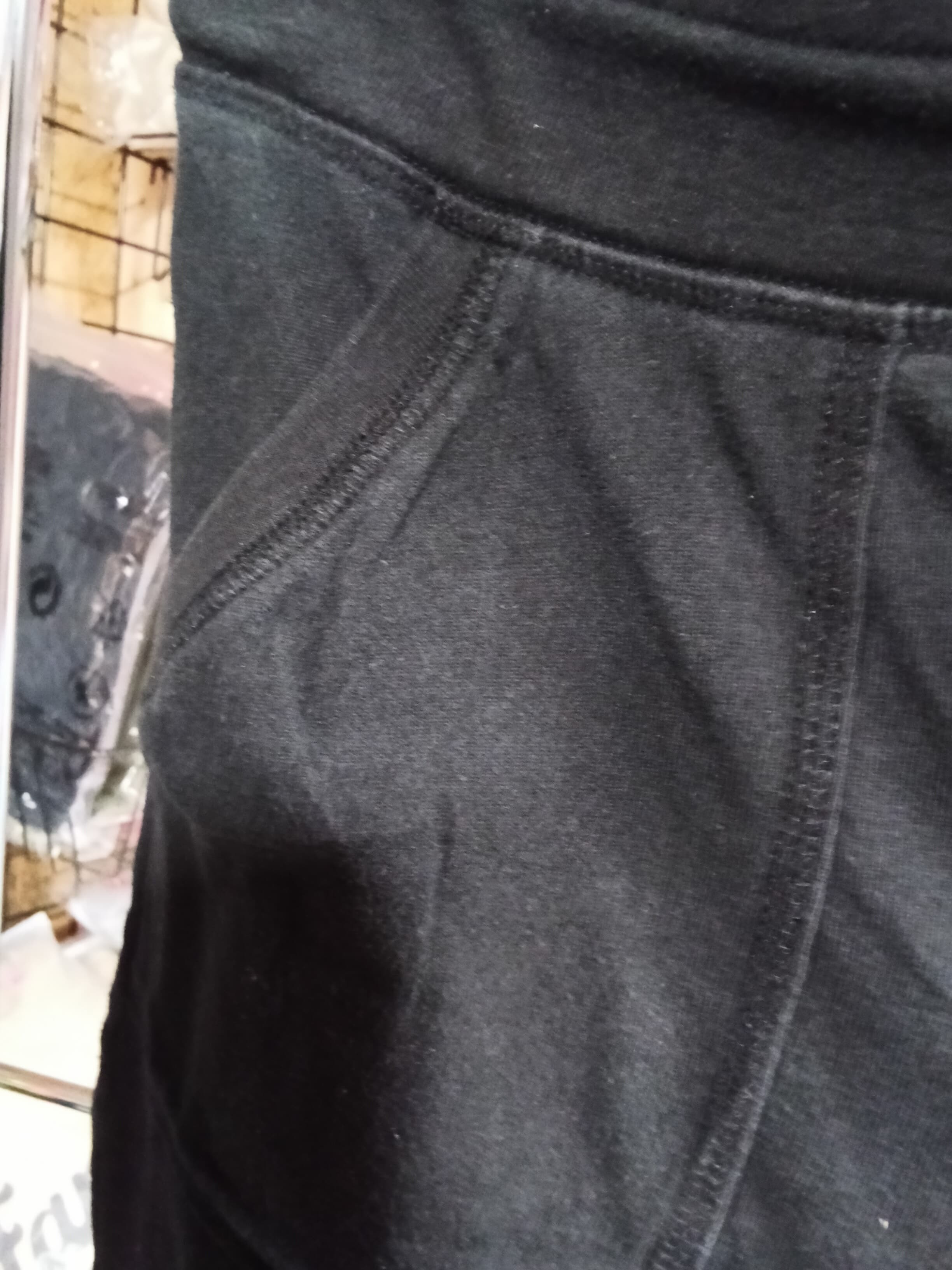 White Stag Black Casual Shorts with Pockets - Thumbnail 2