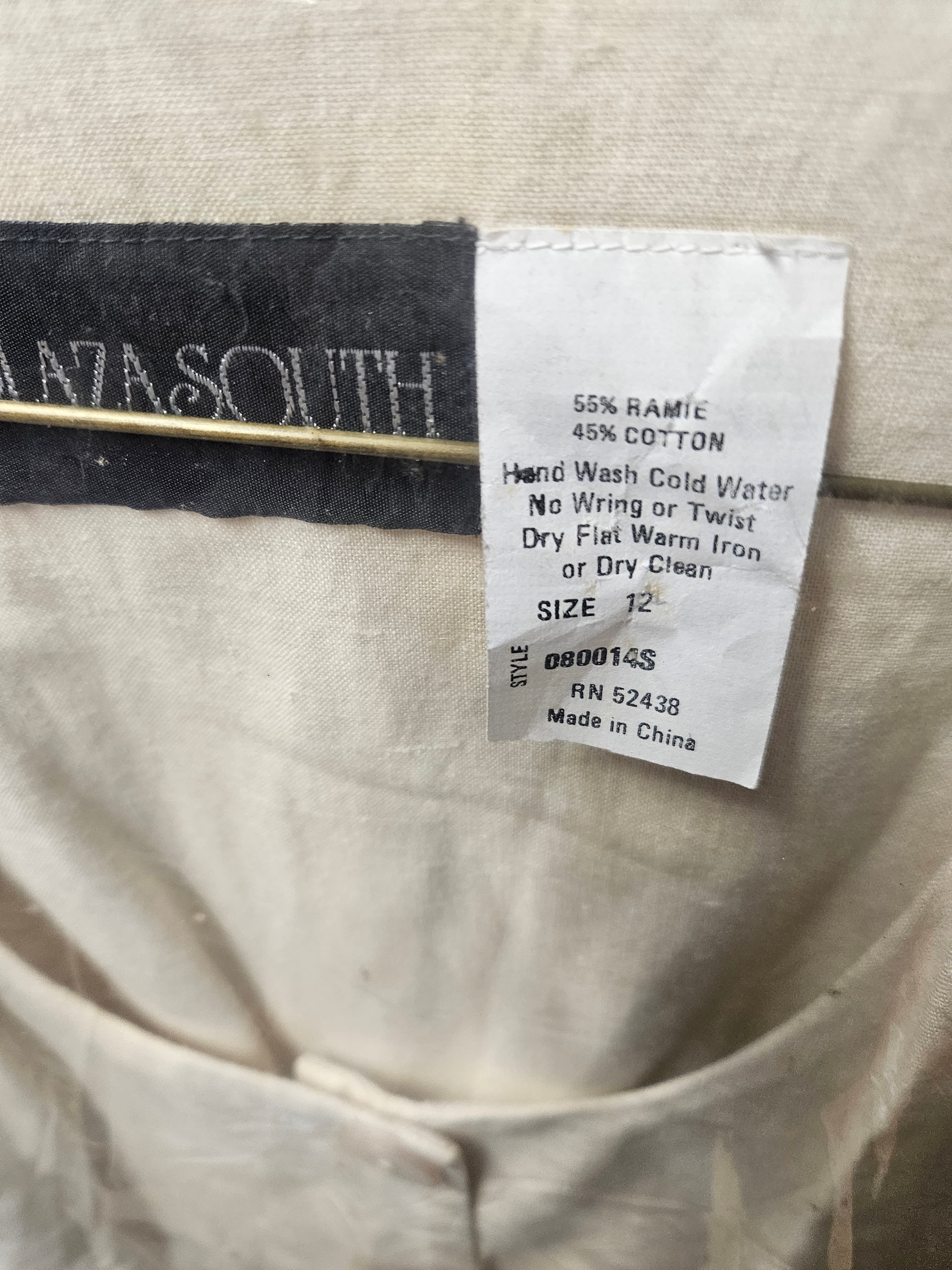Plaza South Women's Dress Set Size 12 with Embroidered Details - Thumbnail 2