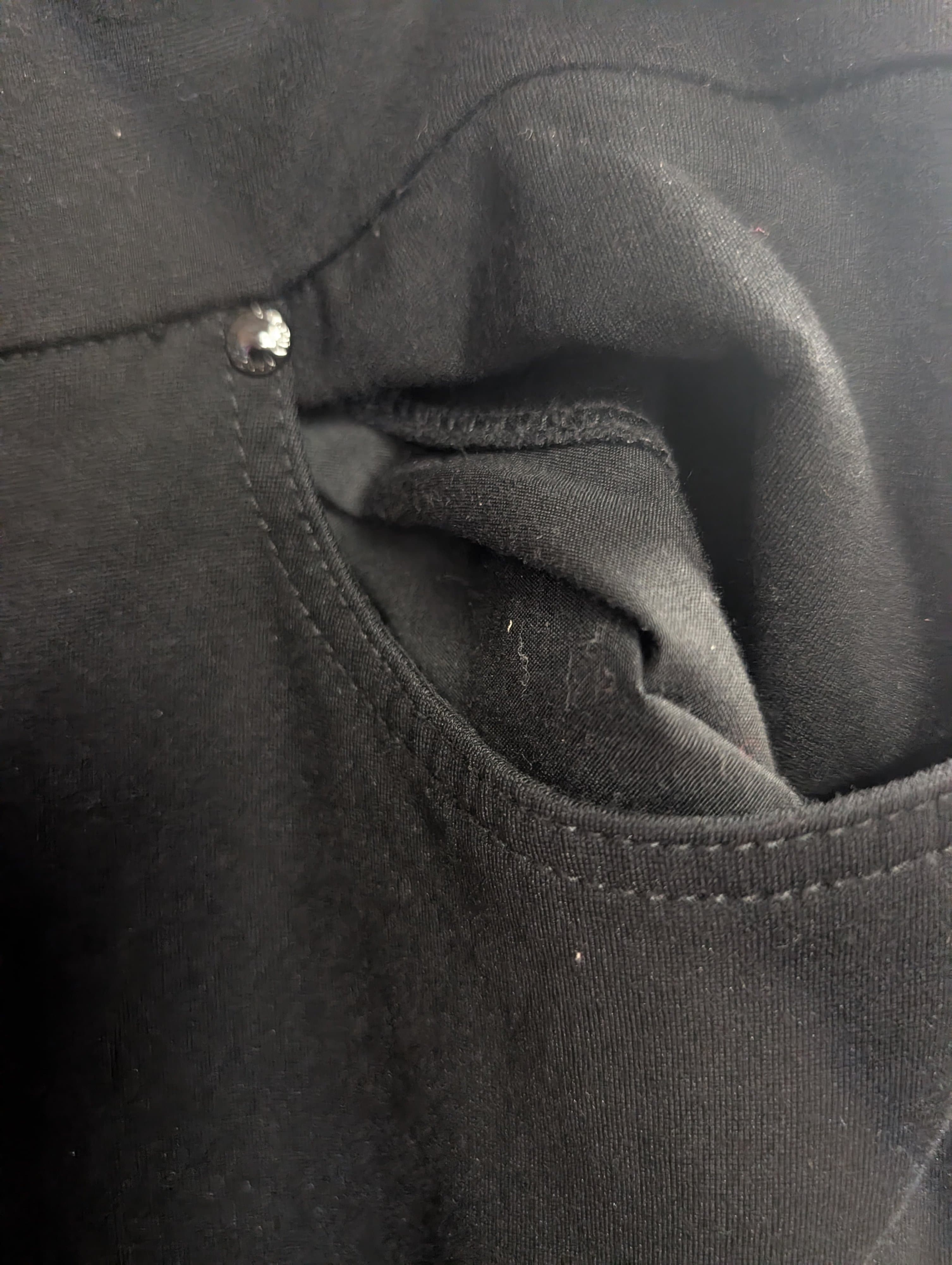 Gloria Vanderbilt Black Jeggins PL - Thumbnail 2