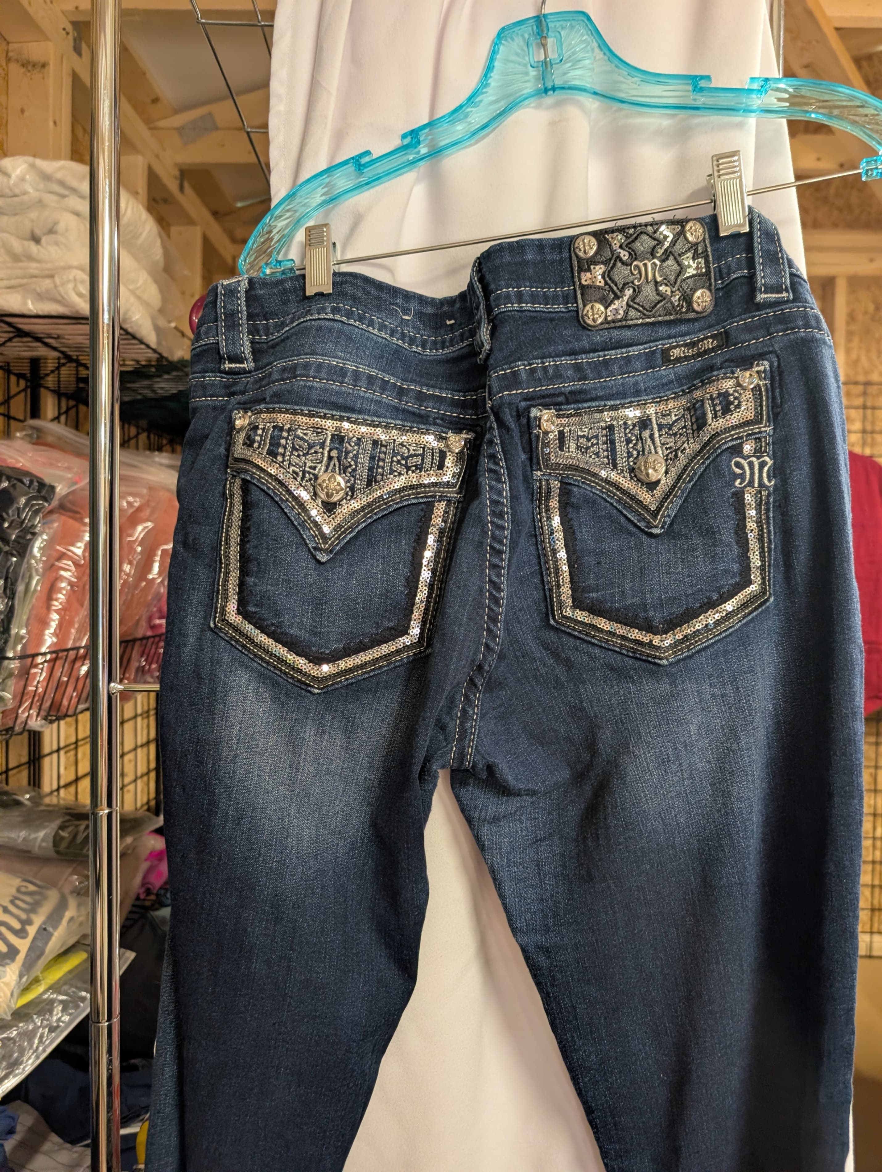 Miss Me Women's Embellished Bootcut Jeans - Thumbnail 3
