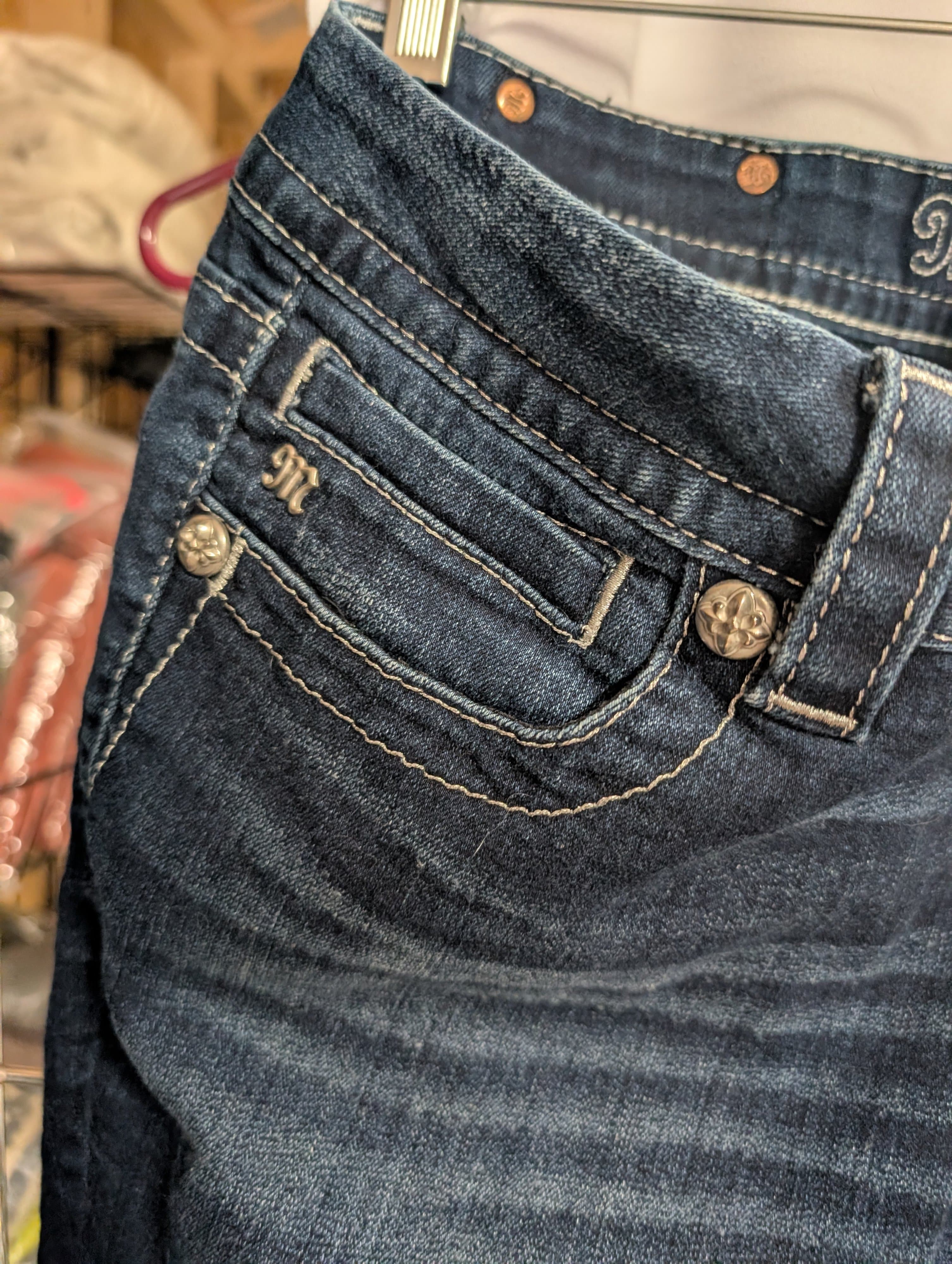Miss Me Women's Embellished Bootcut Jeans - Thumbnail 6