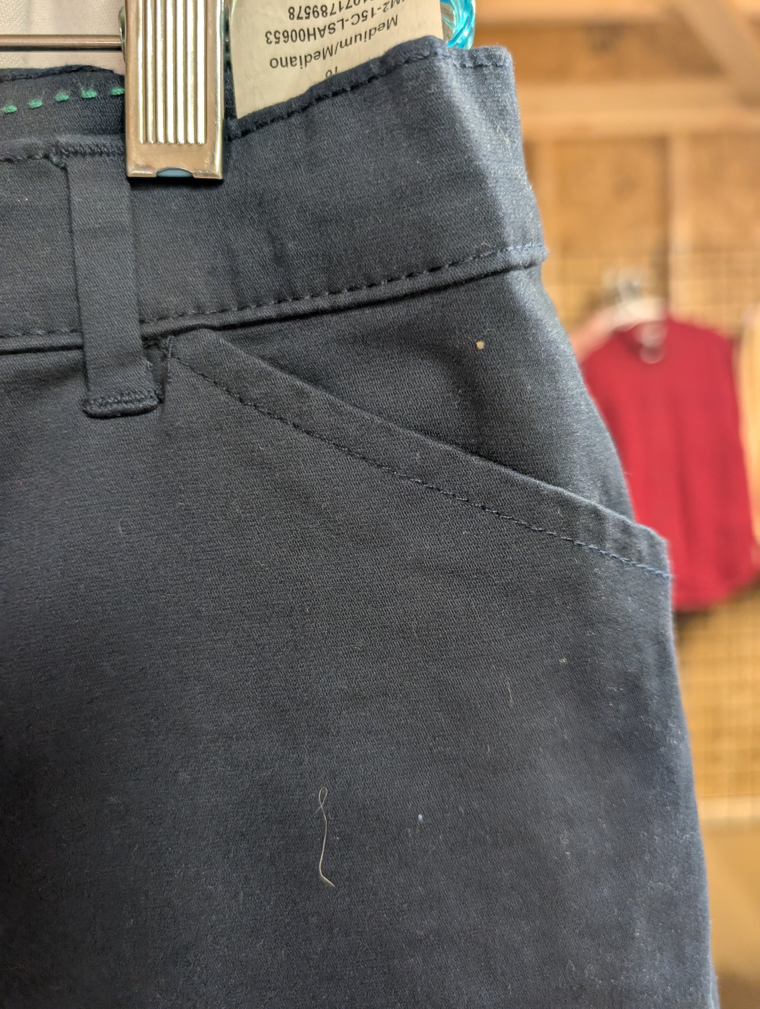 Lee Relaxed Fit Navy Pants - Thumbnail 3
