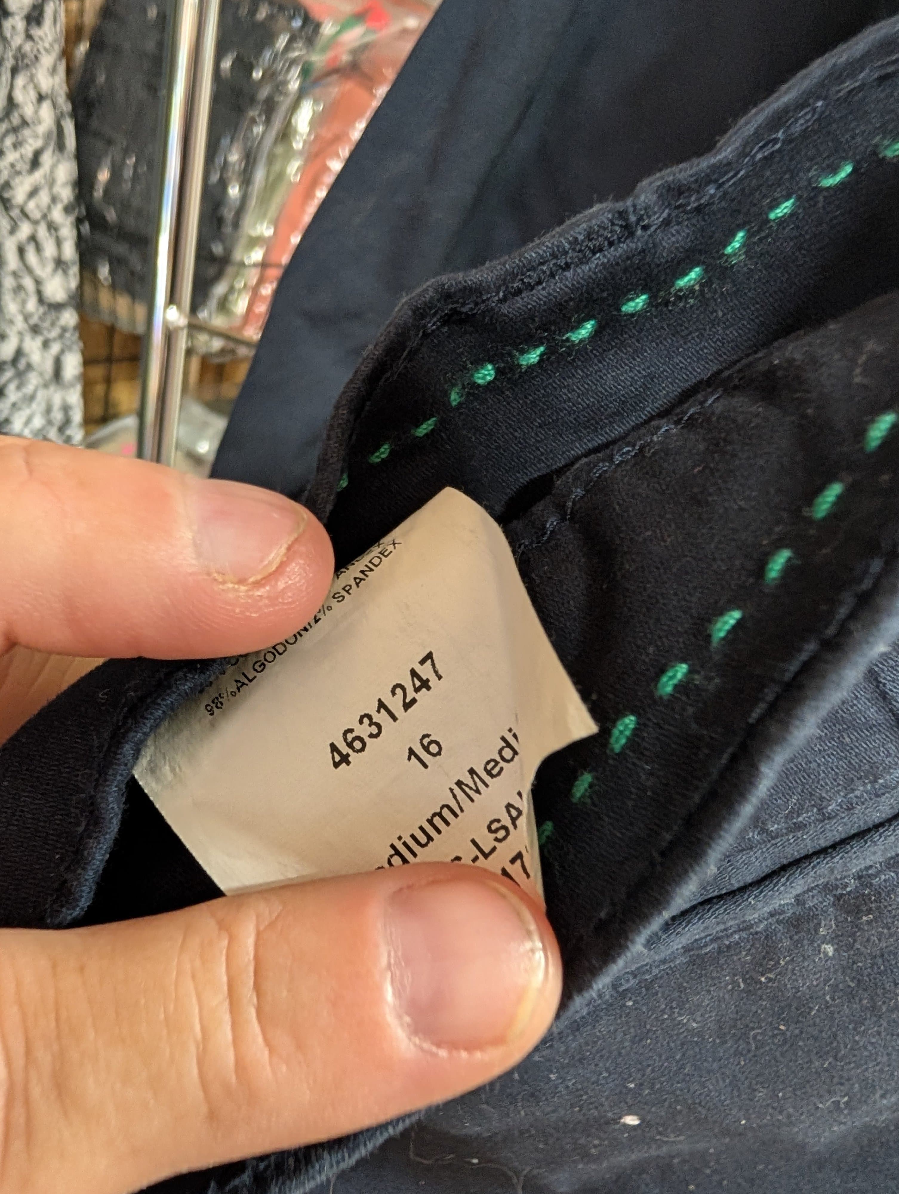 Lee Relaxed Fit Navy Pants - Thumbnail 4