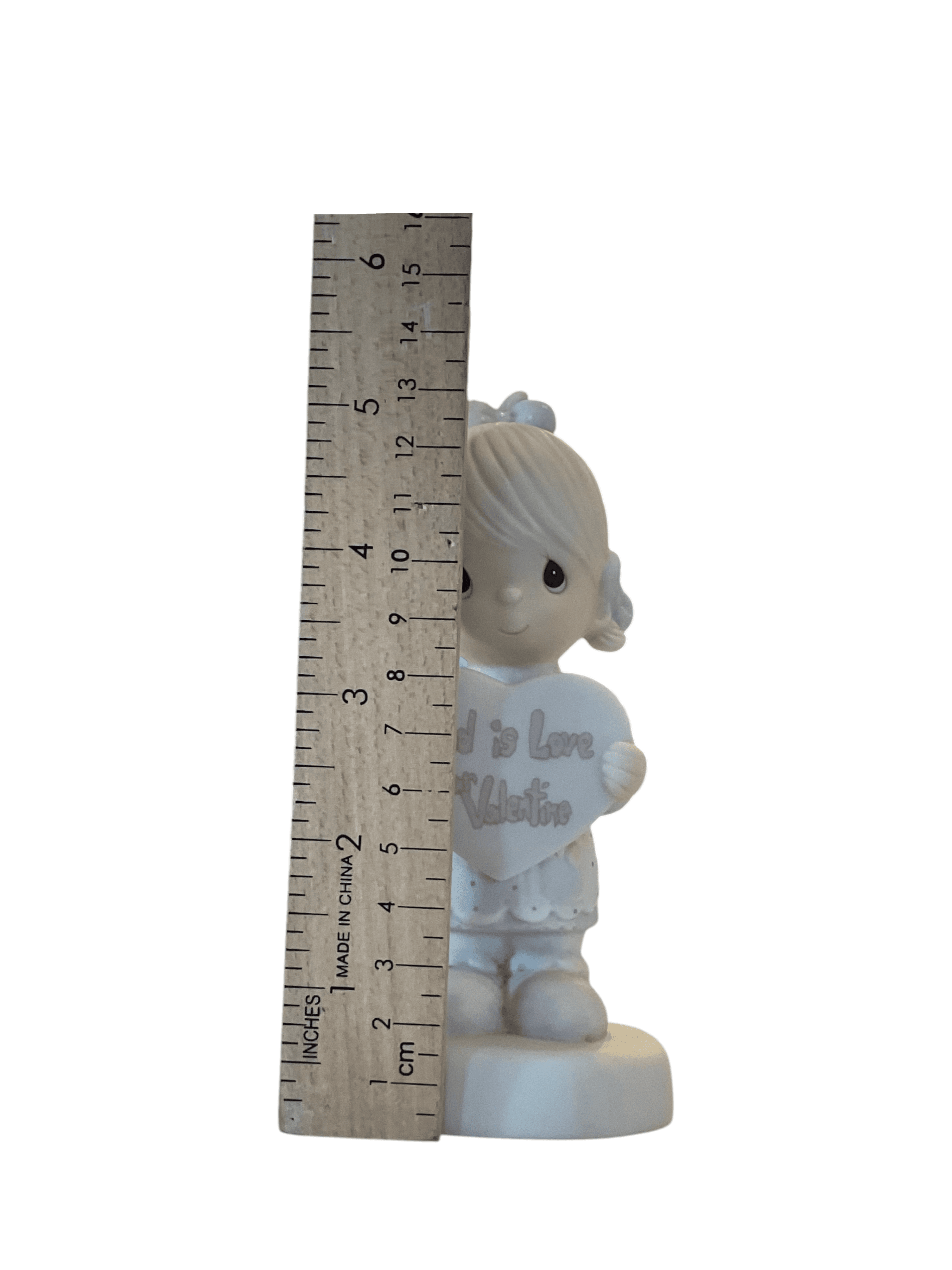 Precious Moments “GOD IS LOVE DEAR VALENTINE” Figurine 1981 - Thumbnail 5